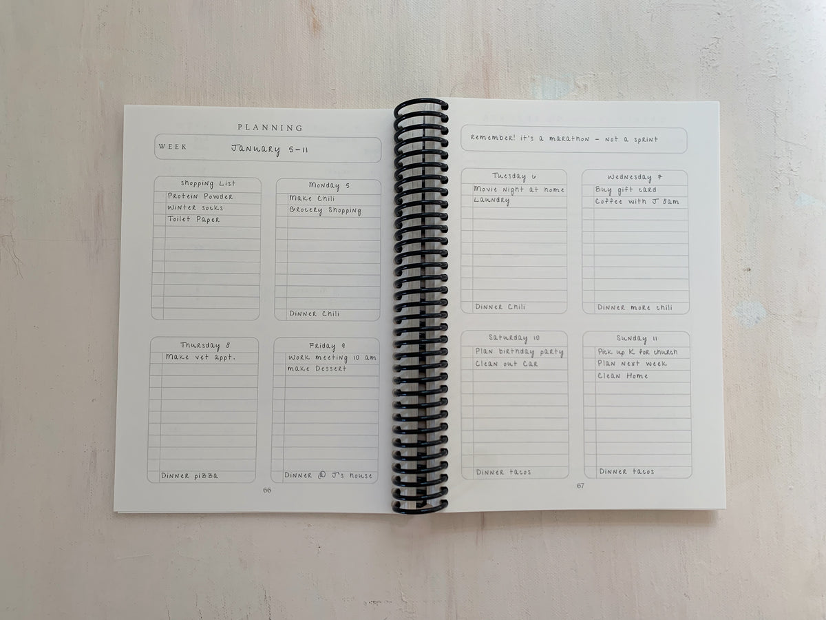 The Classic Collection - Simply Minimal Budget Journal