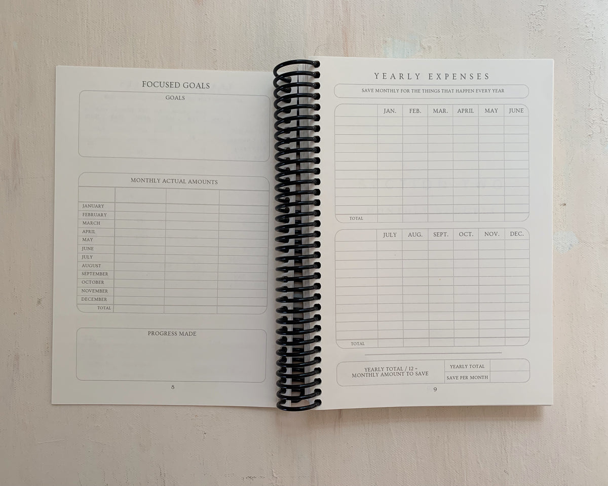 The Classic Collection - Simply Minimal Budget Journal